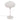 LAMPADA DA TAVOLO A FUNGO IN ACCIAIO - BIANCO