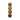 BOX 4 PALLINE 14 CM - ORO