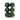 BOX 6 PALLINE 6 CM - VERDE