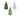 DECORAZIONE PINETTI PLASTICA -3 VARIANTI