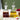 SET OLIO E ACETO IN VETRO CUORICINO