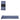 RUNNER BLU CON FRANGE 180X45