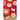 TOVAGLIA A RIGHE FUCSIA E ROSSO 250X140 CM