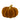 ZUCCA IN RESINA VELLUTATA GRANDE - ARANCIONE