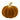 ZUCCA IN RESINA VELLUTATA MEDIA - ARANCIONE