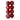 BOX 8 PALLINE INFRANGIBILI ROSSE