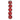 BOX 5 PALLINE ROSSO