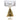 SEGNAPOSTO ALBERO DI NATALE ORO