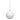 SET 4 PALLINE BIANCHE NEVE