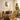 SET 4 CANDELE CONICHE BIANCHE
