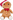 OMINO GINGERBREAD CON CAPPELLO GRANDE