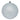 BOX 4 PALLINE 10 CM - ARGENTO