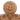 OMINO GIINGERBREAD GLITTER DA APPENDERE PICCOLO