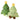 FERMAPORTA ALBERO DI NATALE - 2 VARIANTI