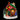 VILLAGGIO SFERA DI BABBO NATALE 4 LED