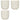 TAZZA DA CAFFE' TUMBLER MARGHERITE - 3 VARIANTI