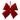 FIOCCO IMBOTTITO CON PUNTI LUCE - ROSSO