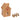 PORTA CONI DI INCENSO CASETTA GINGERBREAD