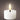 SET 2 TEA LIGHT BIANCHE A BATTERIA