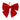 FIOCCO IN VELLUTO ROSSO CON STRASS MEDIO
