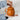 TAZZA ZUCCA ARANCIONE CON COPERCHIO