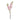 GAMBO DOPPIO ORCHIDEA ARTIFICIALE ROSA 60 CM