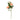 GAMBO CON ROSE E BOCCIOLI ARTIFICIALI SALMONE 85 CM
