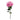 PEONIA SINGOLA ARTIFICIALE ROSA 80 CM
