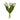 MAZZO DI TULIPANI REAL TOUCH H. 32 CM - BIANCO