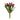 MAZZO DI TULIPANI REAL TOUCH H. 32 CM - MALVA
