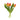 MAZZO DI TULIPANI REAL TOUCH H. 32 CM - ARANCIONE