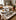 TOVAGLIOLO AMORE CUORI DORA HOME - CAPPUCCINO