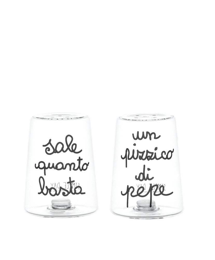 SET SALE Q.B PEPE UN PIZZICO - NERO – DORA HOME